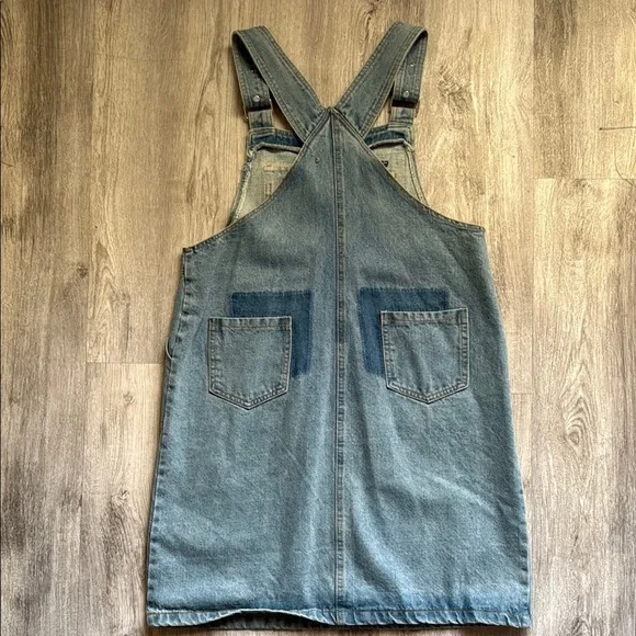 POL Denim Overall Dress - NWOT - Picture 7 of 10
